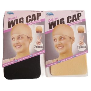 Caps de perruque 30 pièces Black Deluxe Dream Wig Cap Extensible Élastique Perruque Net Snood Hair Net Qualité Supérieure Nude Wig Cap 15 PACKS 231211