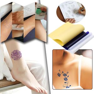 Window Stickers 5PC Professional Tattoo Stencil Transfer Paper A4 Size Used By Tattooists Copier Papers For