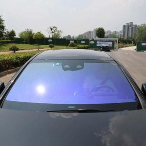 Autocollants de fenêtre HOHOFILM 152 cm x 1000 cm 72% VLT caméléon teinte Film voiture/maison Auto verre autocollant 99% résistant aux UV solaire