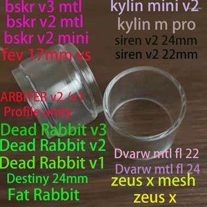 Autocollants de fenêtre, Film décoratif pour la maison, outil de bricolage, Tube en verre pour Zeus X Mesh Kylin M Pro Bskr V3 Mini V2 Dvarw Mtl Fl Dead Rabbit 3