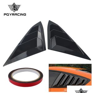 Windows Pqy - Persiennes d'aération latérales de lunette arrière Scoop ER pour pièces de style de voiture Honda Civic 10Th Pqy-Wls03/04 Drop Delivery 2022 M Dhvym