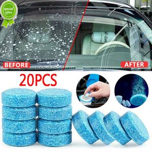 Windshield Solid Cleaner Car Windscreen Wiper Effervescent Tablets 5/10/20pcs Glass Toilet Washer Spray Cleaner Car Accessories