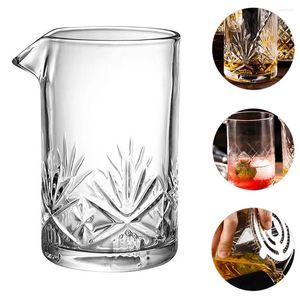 Verres à vin, verre à mélange pour Cocktail, à fond épais, pour Bar, gobelets transparents, pour Cocktails, boissons de qualité supérieure