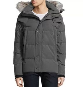 Diseñadores Winter Fur Down Parka Canadian goode goose Coats Chaquetas de plumón para mujer para hombre Homme Jassen Puffer Parkas Canadá con insignia Prendas de abrigo gruesas Tallas grandes S-XXL