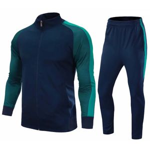 Les maillots de football des hommes d'hiver se déroulent sur survivre des kits de sport de football Futbol Jersey Pants de jambe Sport Football Training Tracksuit240417