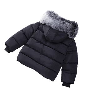 Invierno nuevo abrigo grueso para niños ropa de bebé niños y niñas espesar ropa de algodón cálido chaquetas Dropshipping al por mayor