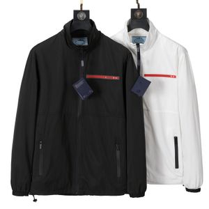 Chaqueta impermeable de invierno para exteriores, chaqueta con cuello con cremallera para hombre, contador de diseñador, la misma chaqueta, talla asiática M-XXXL