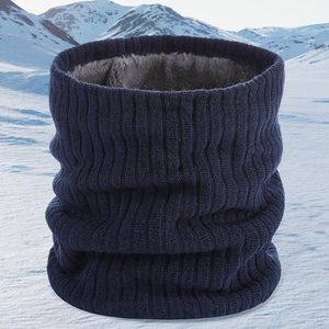 Écarpe d'hiver épaisse chaude douce masque de cyclisme respirant en tricot-collier hors de porte cadeau ski alpinier souplesseurs de chaleur à la chaleur thermique réchauffe JY0824