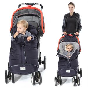 Saco de dormir de invierno Sacos de dormir para bebés para cochecito con saco, bolsa de oso de dibujos animados para niños, sacos de dormir de algodón para bebés