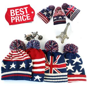 New Winter Beanies Hat American Sports Knit Hats al por mayor