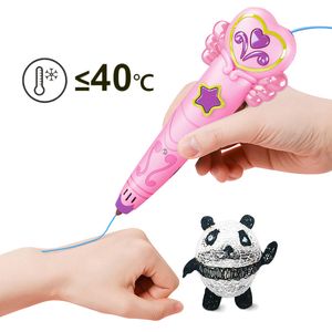 Stylo 3D sans fil basse température stylos d'impression 3D 3D dessin crayon bricolage stylo magique filament PCL pour enfants enfants jouets cadeau 220428