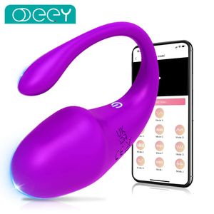 Bluetooth inalámbrico G Spot Realistic Vibrator for Women App Remote Wear Clit Vibrating Huevo Bras