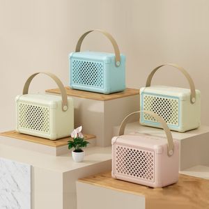 Haut-parleurs portables Bluetooth sans fil Colonne Basse Haut-parleur extérieur avec poignée Audio puissant TF Carte USB Aux FM Radio Square Dance Speaker Player Appel mains libres