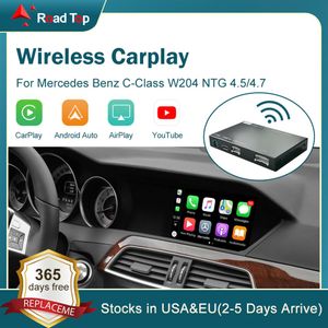 CarPlay inalámbrico para Mercedes Benz Clase C W204 2011-2014 con Android Auto Mirror Link AirPlay Car Play Functions227O