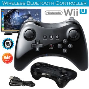 Wireless Classic Pro Controller Joystick Gamepad for Nintend wii U Pro with USB Cable