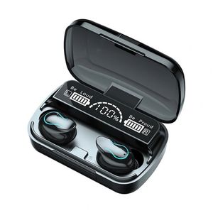 Écouteurs sans fil TWS Bluetooth 5.1 Écouteurs 2000mAh Sports Étanches Écouteurs HiFi 9D Stéréo Antibruit Écouteurs avec Microphones