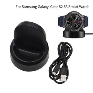 Station de charge rapide sans fil pour Samsung Gear S3/S2 42 mm 46 mm Frontier Watch Câble de chargement Lignes de cordon pour Galaxy S2 S3 R800 R810 Charge SM-R800 R805 Dreamcatchers