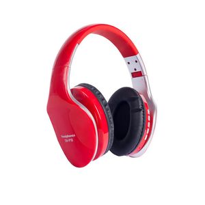 Casque sans fil Bluetooth Headphones sur l'oreille Stéréo Bass Écouteur pliable Réglable Gaming Écouteurs avec micro pour PC Téléphone