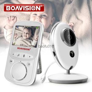 Sans fil LCD Audio Vidéo Baby Monitor VB605 Radio Nanny Musique Interphone IR 24h Portable Bébé Caméra Bébé Talkie Walkie Babysitter L230619