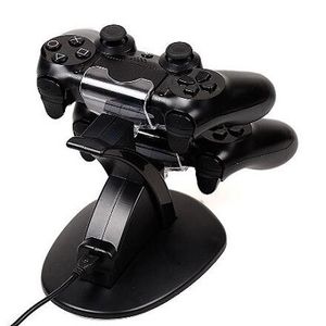 Double chargeur de support de charge Dock Station Avion pour Playstation PS5 DualSense PS4 XBOX ONE Manette de jeu Câble USB Indicateur lumineux LED