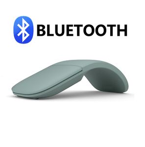 Souris Bluetooth silencieuse sans fil BT ArcTouch Mouse Portable Slim Wireless Foldable Low Noise Mouse Mini Computer Optical Mouse for Laptop Tablet Mac iPad