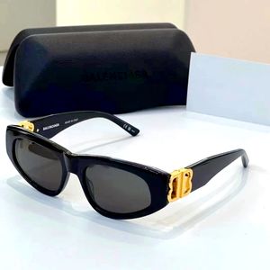 Con caja de diseñador Bb gafas de sol Hombre Mujer gafas de sol tipo ojo de gato Gafas de diseño unisex Gafas de sol de playa Marco retro Diseño de lujo UV400 de alta calidad