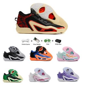 avec boîte Jumpman Tatum 1 Chaussures de basket-ball pour hommes Jorden 1s Archer Ave Zoo Barbershop Pink Lemonade Old School Jaune 2023 Man Trainer Sneaker Taille us 7-12