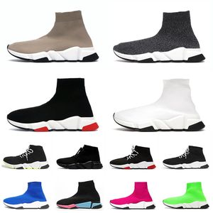 balenciaga socks shoes speed trainer balencaigas shoes with socks mens women outdoor sports 【code ：L】 17fw vintage platform black white beige loafers trainers runners