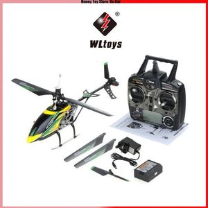 WLtoys V912 moteur sans balais hélicoptère Rc 4CH 24G lampe frontale à lame unique lumière Drone RC jouets pour enfants 231229