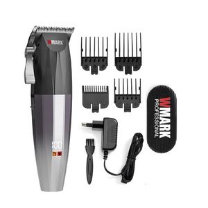 WMARK NG-222 Professional Rechargeable Hair Clipper Hair Cutting Machine LCD Display Hair Clippers Trimmer 240111