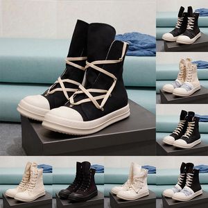 Botas de lona para mujer, botines transpirables de primavera para mujer, botines blancos y negros para mujer