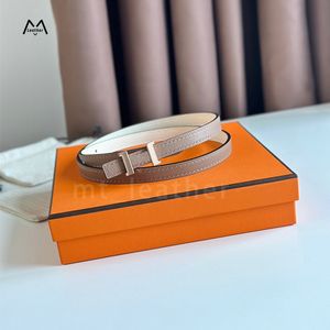 Cinturón de diseñador de mujer Moda de lujo cintura delgada Cuero genuino Hebilla de cobre Ancho 1.3 cm Cintura ceñida con vestido Cinturones decorativos al por mayor