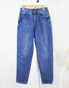 Mujer verano novio mamá Harem Jeans para Mujer de talla grande holgados hasta el tobillo pantalones de mezclilla estilo coreano Pantalon Mujer1