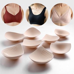 Woman Swimsuit Pads Sponge Foam Push up Enhancer Chest Cup Breast Swimwear Inserts Triangle Lingerie Exotic Bra Pad