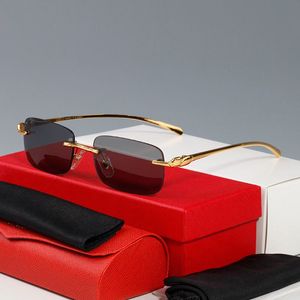 Gafas de sol de diseñador para mujer gafas negras gafas de sol luneta Gafas de protección UV para exteriores Gafas clásicas doradas con letras CH con estuche gafas para el sol de mujer