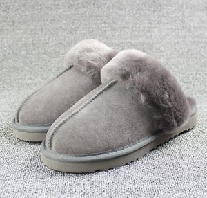 Femmes Australie botte de neige daim en peau de mouton fourrure doublée diapositives chaussures d'hiver bottes marron noir plate-forme Tazz hommes hivers maison chaussures dww
