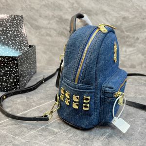 Femmes Sac à dos Mini Denim Sac Femmes Petit Vintage Pack Designers Femme Toile Sac à dos Sacs à main Sacs à main Designers Sacs Portefeuille Sac à main 1104