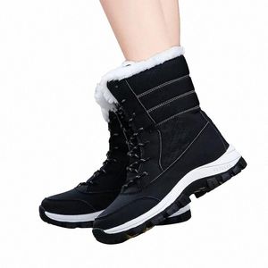 2023 Femmes Bottes Neige Hiver Noir Rouge Femmes Boot Chaussure Garder Au Chaud Noël Formateurs Sports og_topmine