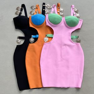Femmes Robes décontractées Couvures de vêtements sans manches coupées minces sexy streetwear fête pour femmes