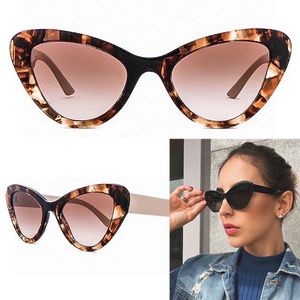 Gafas de sol de ojo de gato para mujer SPR13XF Diseñador de mujer Estilo de verano UV400 Protección UV Marco de fibra de acetato vintage Ocio Gafas de vacaciones en la playa