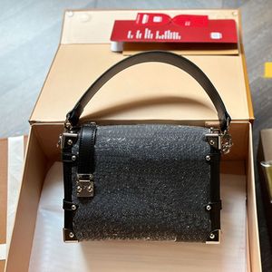 Sac de denim de créateur de femmes Luxury Sac vintage Soft Side Box Box Sac à main