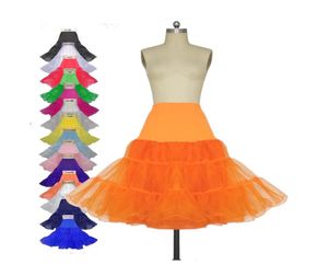 Mujeres Cintura elástica Gasa Enagua Puffy Tutu Falda de tul Princesa Ballet Danza Pettiskirts Underskirt ALine Short Bridal Wedd5655632