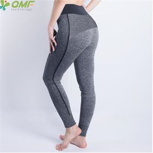 Femmes Fitness Sexy Gym Yoga Pantalon Taille Haute Push Up maille Legging Respirant Sport Femme Serré Leggings Sans Couture 27