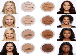 Women Foundation 8 Colors 1 PC Face Powder Corrector Matte Pearl Finishing Pressed 50G Todos los tipos de piel Professional5620700