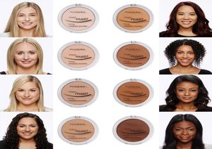 Fondation féminine 8 couleurs 1 pc visage poudre anti-cernes mate perle finition pressée 50g tous types de peau professionnels 9098838