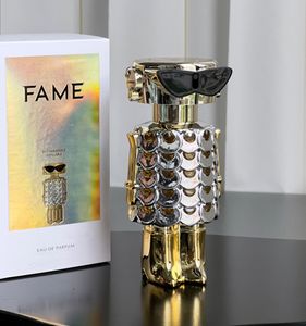 Femmes parfum 80 ml FAME PERFUME EDP 2.7fl.oz Eau de Parfum Détouffe de longueur durable Rechargeable Regilable Perfume de fantôme 100 ml EDT Men Cologne Spray