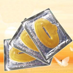 Mujeres Gold Collagen Protein Crystal Hidratante Lip Film para Winter Crystal Collagen Lip Mask 2000Pcs DHL envío gratis