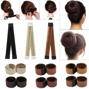 Fabricante de cabello femenino Easy Magic Donut Styling Band Twist Updo Hool de bricolaje