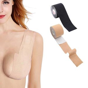 Accesorios íntimos para mujer, sujetador sin costuras, cinta para levantar el pecho para mujer, 1 rollo, comodidad, cuerpo Sexy, cubierta de pezón invisible, silicona, sin tirantes, Push Up de talla grande