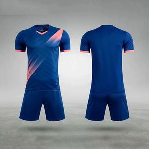 Femmes hommes bleu foncé de football mûr volleyball de football maillot de foot